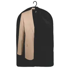 DEKORA - Set x2 Protectores De Vetidos Negro 60x100 cm