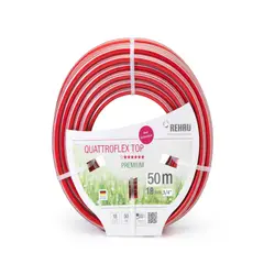 REHAU - Manguera de Riego Alemana Quattroflex Top 3/4"X50M