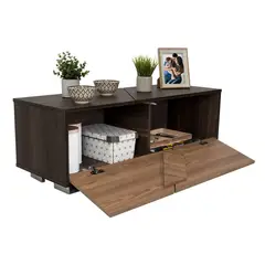 RTA DESIGN - Mesa de Centro Fraktal 36x104.3x38cm Miel/Nogal