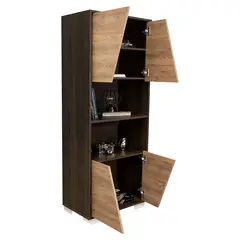 RTA DESIGN - Biblioteca fraktal 153.5x59.5x38cm nogal