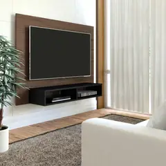 BERTOLINI - Panel Flash Pantal 42 89.5x120x28 cm Imbuia/Negro