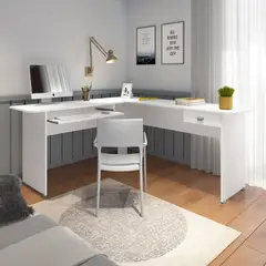 BERTOLINI - Escritorio Cannes 73x150x165 Blanco