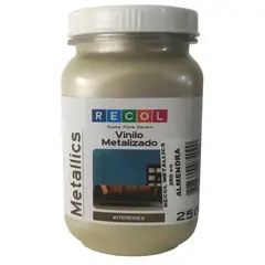 RECOL - Vinilo Metalizado Metallics 250cc Almendra