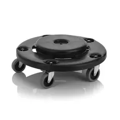 ESTRA - Plaforma Movil Plástica 121L Negro Con Ruedas