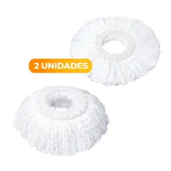 GENERICO - Repuesto Mopa Trapero Stailess Spin Mop