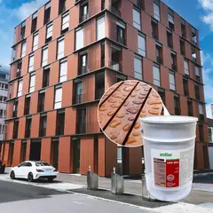 PROFILAN - Pintura Para Madera En Exterior Base Solvente Color Teca 20 Lts Color Plus