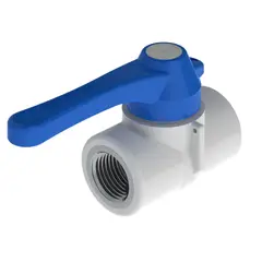 PCP - Válvula de Bola Ultrapesada 1/2 pulg x 1/2 pulg Inserto DZR