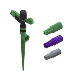 PCP - Aspersor 1/2-pulg + Estaca + 3 Boquillas