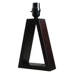 LUZ AND AMBIENTE - Base Mesa Triánegroulo Madera