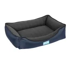 SOFISTIPETS - Cama Para Mascotas Mediana 72X55Cm Doble Faz Azul