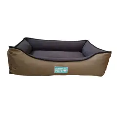 SOFISTIPETS - Cama Para Mascotas Mediana 72x55cm Doble Faz Verde