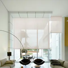 FLEXALUM - Enrollable Solar Screen 5 Beige A La Medida Ancho Entre 130.5-140 Cm Alto Entre 100.5-135 Cm