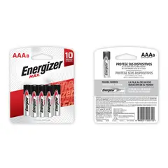 ENERGIZER - Pilas AAA Alcalina Max X8Und
