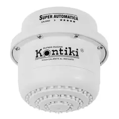 KONTIKI - Ducha Eléctrica 3 Temperaturas con MiniDucha 120Voltios Beige