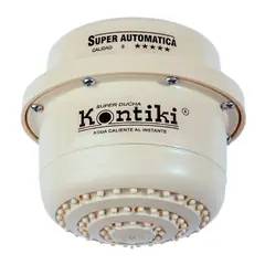 KONTIKI - Ducha Eléctrica Súper Automática 120Voltios Beige
