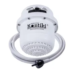 KONTIKI - Ducha Eléctrica 3 Temperaturas con MiniDucha 120Voltios Beige