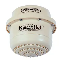 KONTIKI - Ducha Eléctrica Súper Automática 220Voltios Beige