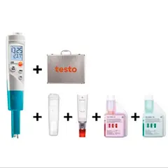 TESTO - Set para Medición de Ph y Temperatura en Líquidos