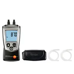 TESTO - Set Medición Presión Diferencial en Sistemas HVCA