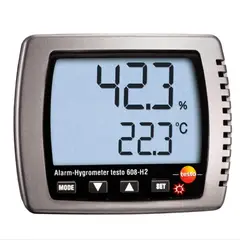 TESTO - Termohigrómetro con LED de Alarma