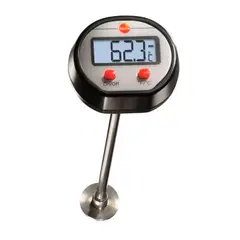 TESTO - Mini Termómetro de Superficie con Punta de Medición Plana
