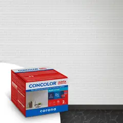 CORONA - Boquilla Concolor Junta Estrecha Súper Blanco 2kg