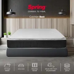 SPRING - Colchon Doble Best 140x190 cm