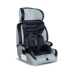 BEBESIT - Silla para Carro Bebé Asiento Booster Grupo 1-2-3 Canguru Gris