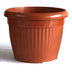 RIPCOL - Matera Plástica Cónica 21x26cm Terracota