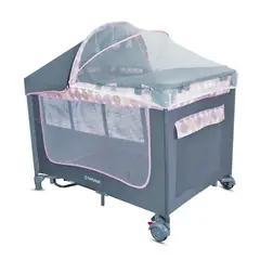 BEBESIT - Cuna Corral Magic Azul