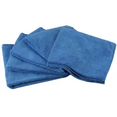 TASKPRO - Paño Microfibra Color Azul x5 Unidades