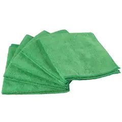 TASKPRO - Paño Microfibra Color Verde x5 Unidades