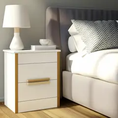 undefined - Lámpara Mesa Harlow 1 Luz E14 Blanco