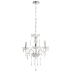 undefined - Lampara Colgante Candelabro Auriga 3 Luces E14 Cromo