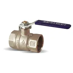 HELBERT - Válvula Bola Bronce Crom Rosca Npt 300 Psi 1-1/4