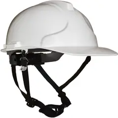 EPI - Casco de Seguridad Dieléctrico Tipo I Clase E -G con 4 Puntos de Conexión para Barboquejo y Ajuste en Ratchet Blanco Set x 10 Unidades
