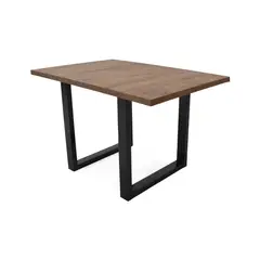 HOGAR VENECIA - Mesa para Comedor Marsella 4 Puestos 122X80X75 Caramelo