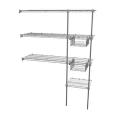 REJIPLAS - Super Closet Rejilla Ancho Hasta 3x2x0.4 metros Gris