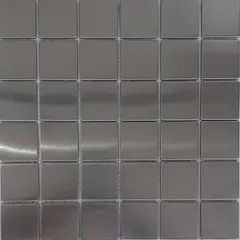 GENERICO - Mosaico Acero Inoxidable 30.5X30.5Cm