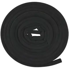 FIXSER - Burlete Perfil Acanalado Epdm Negro 14.3X7mm 3.0Mt