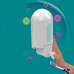 GENERICO - Dispensador de Crema Dental y 2 Cepillos Válvula