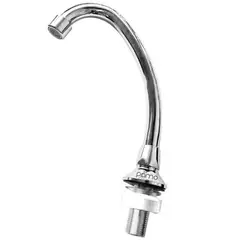 GENERICO - Cuello Válvula De Pedal Industrial 28 cm x 3 cm Cromo