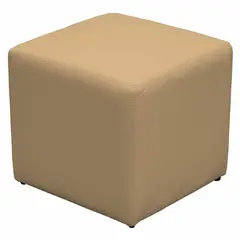 SOFA MARKET - Puff Cubik Ecocuero Beige