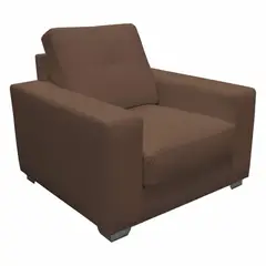SOFA MARKET - Poltrona Miranda Tela Café