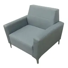 SOFA MARKET - Poltrona Vole Tela Gris