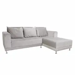 SOFA MARKET - Sofá Esquinero Modus Derecho Tela Gris