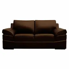 SOFA MARKET - Sofá Mara 3 Puestos Ecocuero Café