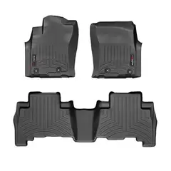 WEATHERTECH - Tapete Termoformado Toyota 1 Y 2 Fila Prado 2014 Negro