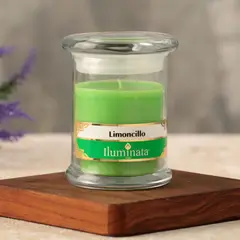 ILUMINATA - Vela Vaso 137 gr 7.80x10 cm Limonsillo