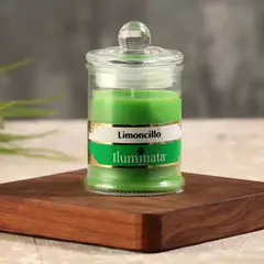 ILUMINATA - Vela Vaso 67 Gr 7.5x8.5 Cm Limonsillo